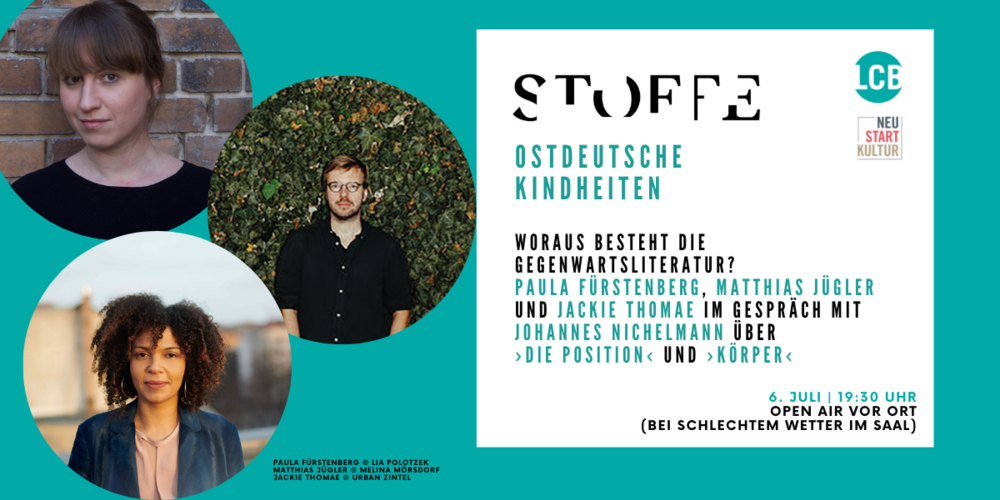 Tickets Stoffe: Ostdeutsche Kindheiten, Woraus besteht die Gegenwartsliteratur? in Berlin